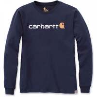 Image of Carhartt Logo Long Sleeve T-shirt