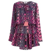 Langham Silk Dress - Mamba Tropic