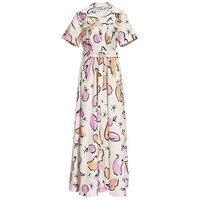 Babybird Maxi Belted Dress - Delicate Lilac