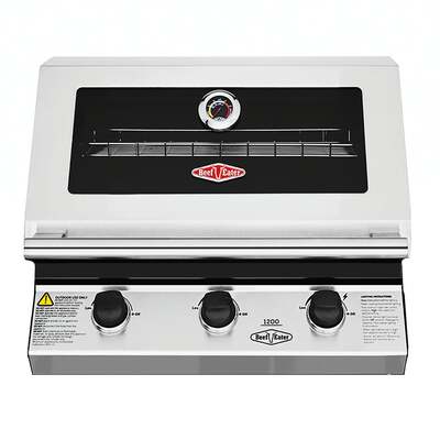BeefEater 1200S Series 3 Burner Stainless Steel Build-in Gas Barbecue