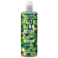Image of Faith in Nature Avocado Nourishing Shampoo for All Hair Types - 400ml