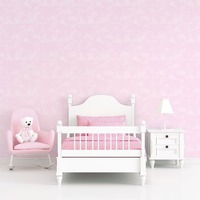 Image of Tiny Tots 2 Baby Texture Wallpaper Pink Glitter Galerie G78354