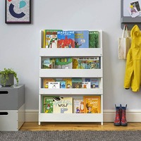 The Tidy Books Children's Bookcase - Plain - White   