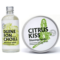 Image of Citrus Kiss Shaving Cream & Duine Fon Choill Aftershave Set