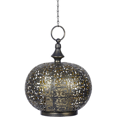 Hanging Garden Lantern with USB Rechargeable LED