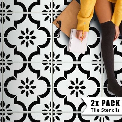 JANNAH Tile Stencil - 13" (330mm) / 1 pack (1 stencil)