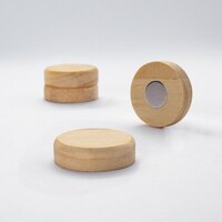 Image of Round Wooden Magnets