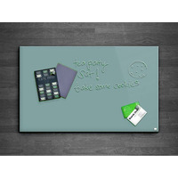 Image of Casca Magnetic Glass Wipe Board 2000 x 1200mm, Blue Ice