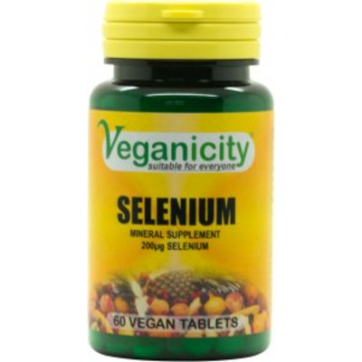 Vegan Selenium 200&#181;g Tablets &pipe; Vegan Supplement Store