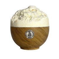 Image of Martin de Candre Agrumes Shaving Soap in Wooden Bowl