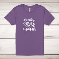 Beauty and Grace Adult T-Shirt