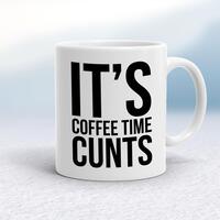 The Box Said Requires Windows 95 So I Installed Linux Mug – Gold Glitter/White, 10oz