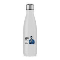 Attitude Stinks Smell My Cock Water Bottle – Silver Glitter, One