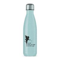 The Fuck Up Fairy Water Bottle – Blue Glitter, One
