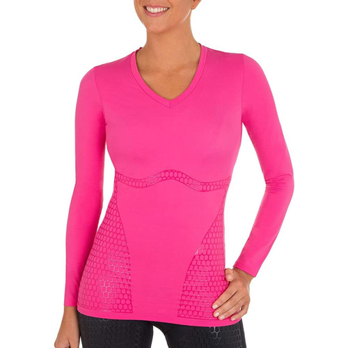 Shock Absorber Ultimate Body Support Long Sleeved Sports Top - Pink