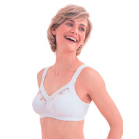 Image of After Eden 4709X Anita Care Sophia Bilateral Post Mastectomy Bra 4709X White 4709X White