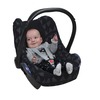 Image of Dooky Infant Car Seat Cover 0+ Black Tribal