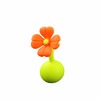 Image of Haakaa Silicone Flower Stopper (Colour: Orange)