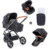 Image of Hauck Pushchair Travel System Pacific 3 Shop N Drive