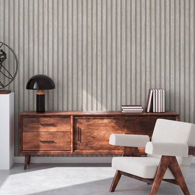 Wood Slats Wallpaper Grey AS Creation 39109-5