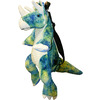 Image of Great Gizmos Backpack Triceratops Dinosaur Blue-Green
