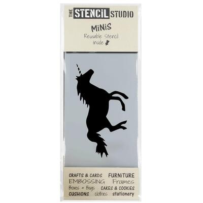 Stencil MiNiS - Unicorn - 20% off 4+ - Sheet Size 20 x 8 cm