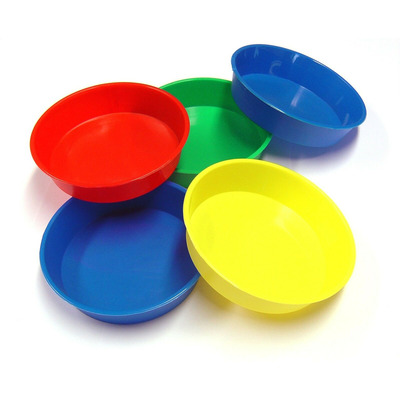 Set of FOUR 13cm Finger Paint Dip Bowls