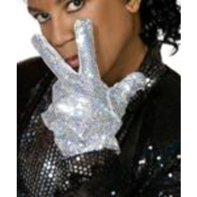 Michael Jackson Style Sequinned Glove U36 128
