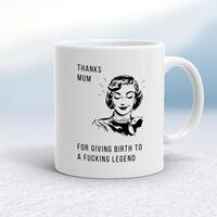 Thanks Mum Mug – White, 10oz