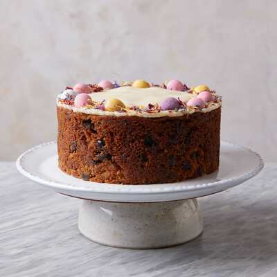 Easter Simnel Cake - Small (6") / With Tin &pipe; Birthday Cakes Delivered By Post &pipe; UK