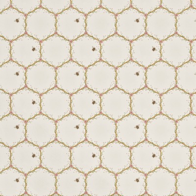 The Chateau By Angel Strawbridge Honeycomb Fabric Cream HON/CRE/14000FA - By The Metre