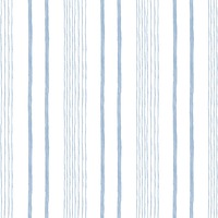 My Kingdom Navel Stripe Wallpaper Blue Muriva M33311