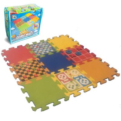 9 x Foam Interlocking Board Game Mats