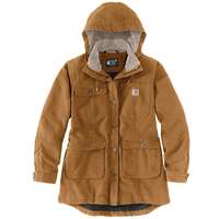 Image of Carhartt 105512 Womens Insulated Cotton Duck Jacket