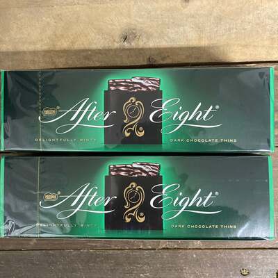 2x After Eight Mint Dark Chocolate Boxes (2x300g)