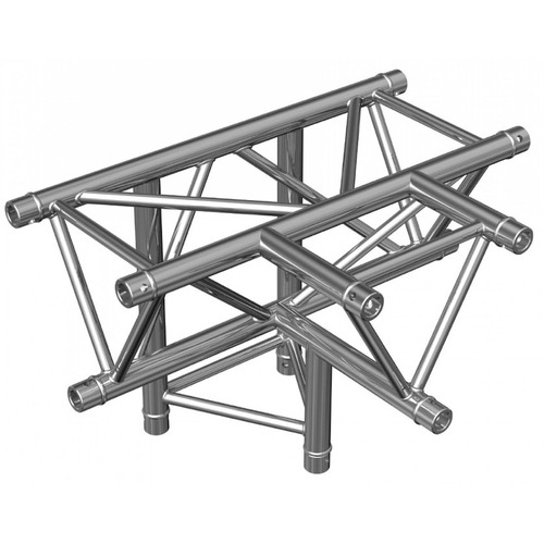 Contestage Trio290 Truss 3 Way Horizontal T + 1 Down - Aluminium