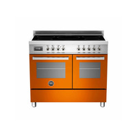 Image of Bertazzoni PRO1005IMFEDART Professional 100cm Range Cooker Twin Oven Induction - Gloss Orange * * EXCLUSIVE CLEARANCE OFFER * *