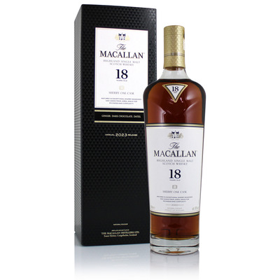 Macallan 18 Year Old Sherry  2023 Edition