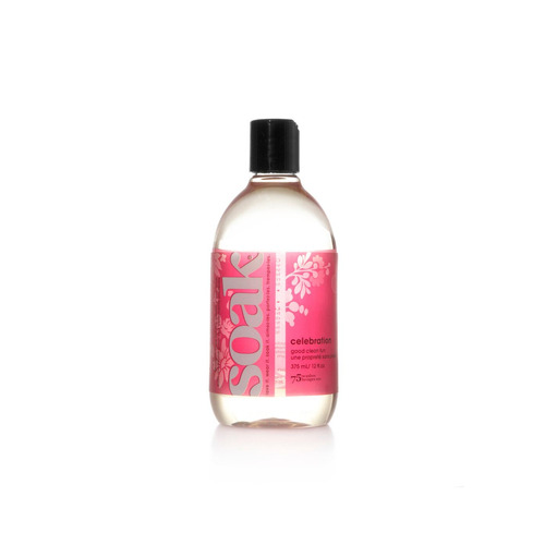 Soak Full Size No Rinse Lingerie & Swimwear Wash - 375ml - Celebration (375ml)