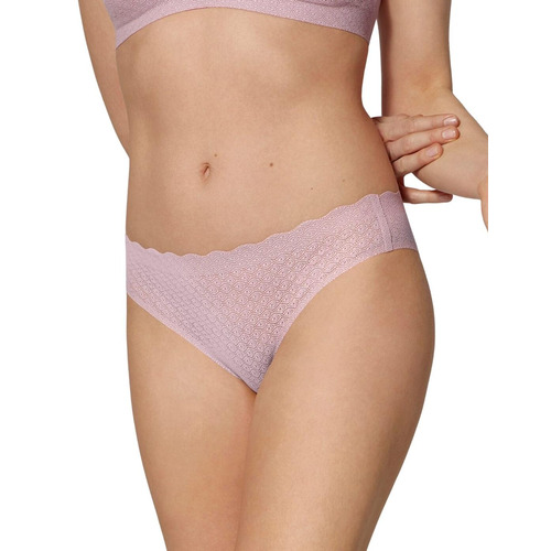 Sloggi Zero Feel Lace Brazilian Brief - Lilac Orchidee