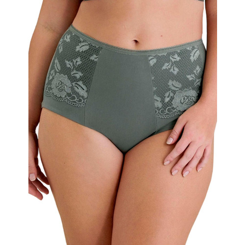 Miss Mary Of Sweden Lovely Lace Panty Girdle - Green