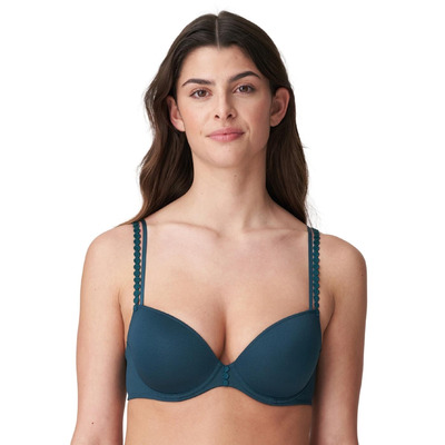 Marie Jo Tom Mini Padded Plunge Bra - Empire Green - 34E
