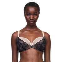 Image of Chantelle Midnight Flowers Covering Underwired Bra
