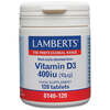 Image of Lamberts Vitamin D3 400iu 120's