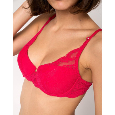 Maison Lejaby Insaisissable Padded Balcony Bra - Rose Arden