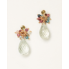 Joyce earrings with tourmaline and green amethyst at Carousel Jewels