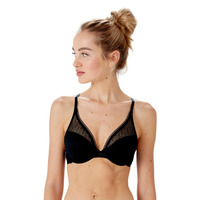 Image of Pretty Polly Delicate Lace Underwired T-Shirt Bra