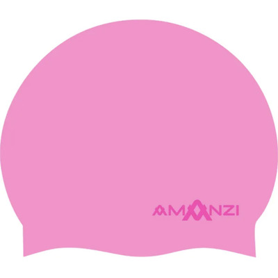 Amanzi Signature Pastel Pink Swim Cap