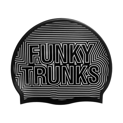 Funky Trunks Silver Lines Swim Cap