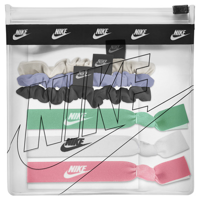 Nike Mixed Hairbands 6pk With Pouch